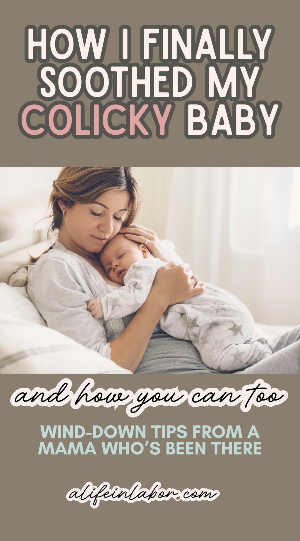 nighttime routine for a colicky baby